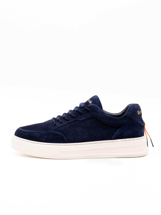 Sneaker Barracuda Phoneix aus blauem Wildleder