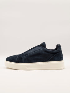 Sneaker Fabi in Suede Navy