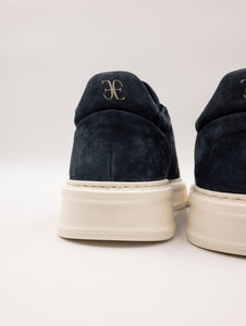 Sneaker Fabi in Suede Navy