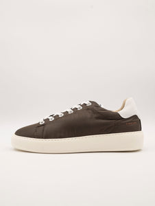 Sneakers Bast Noova in Nylon e Nappa Oliva