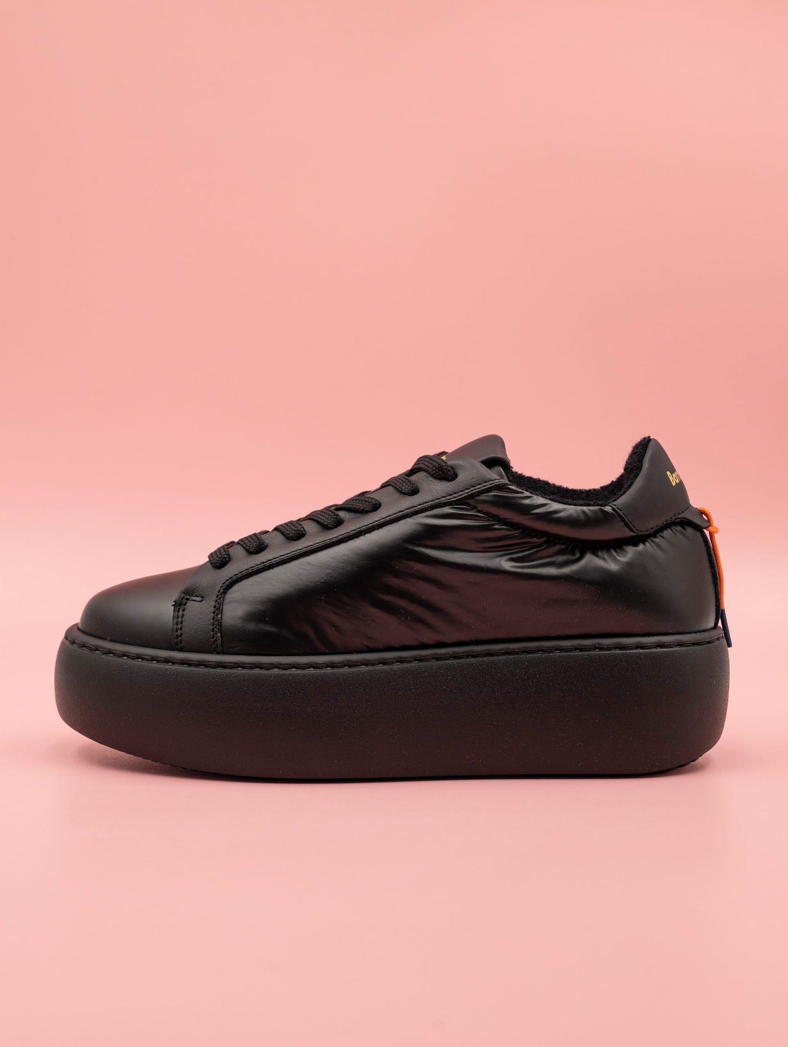 Sneakers Bolla Barracuda in Pelle Nera