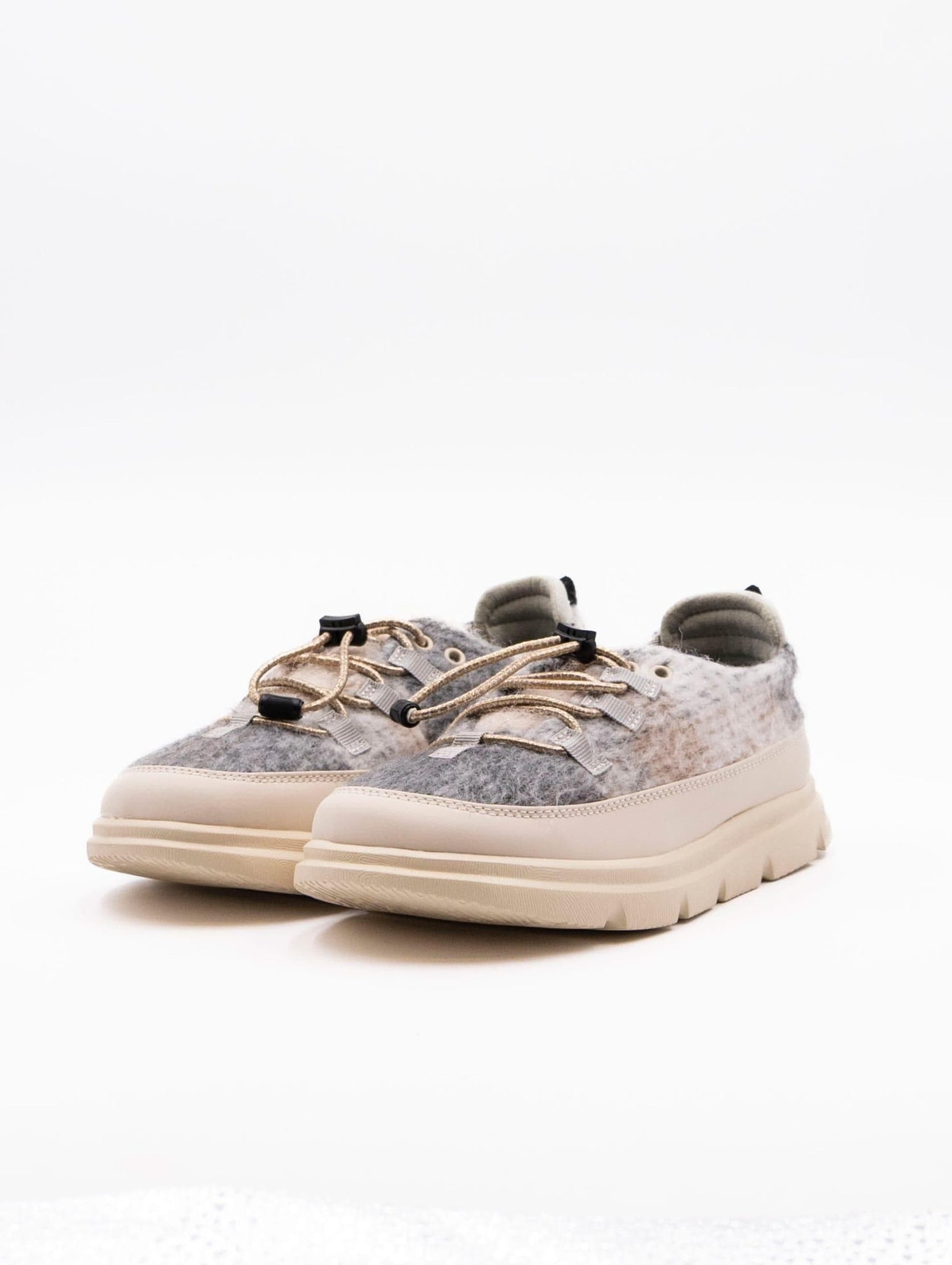 Sneakers CNR Tessuto Grigio e Beige