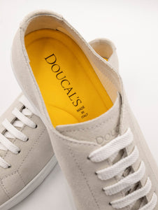 Sneakers Doucal's Ago in Suede Ghiaccio