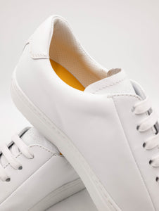 Sneakers Doucal's Chic in Pelle Bianca