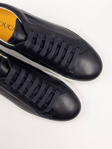 Sneakers Doucal's Chic in Pelle Notte