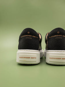 Sneakers London Alexander Smith in Pelle Nera