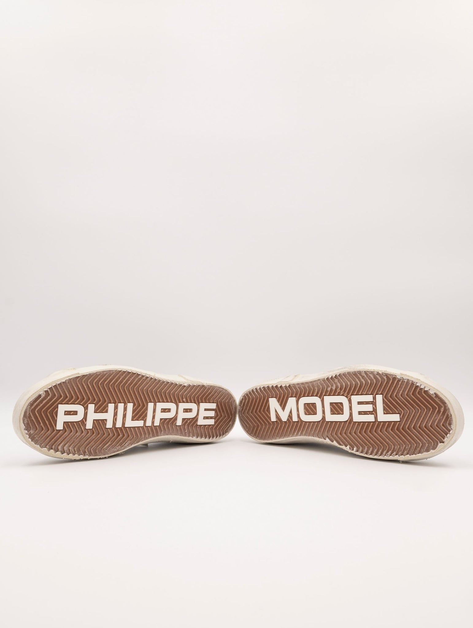 Sneakers Philippe Model Prsx Low Man In Pelle Bianca