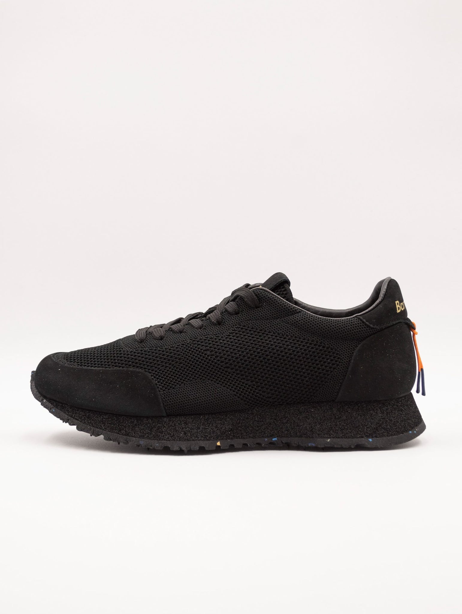 Sneakers Rocket in Tessuto e Suede Nere