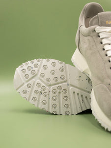 Sneakers Vintage Barracuda in Suede Grigia