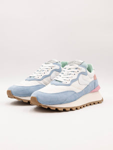 Sneakers Voile Blanche Qwark Hype Woman Azzurre, Rosa, Bianco, Verde Acqua