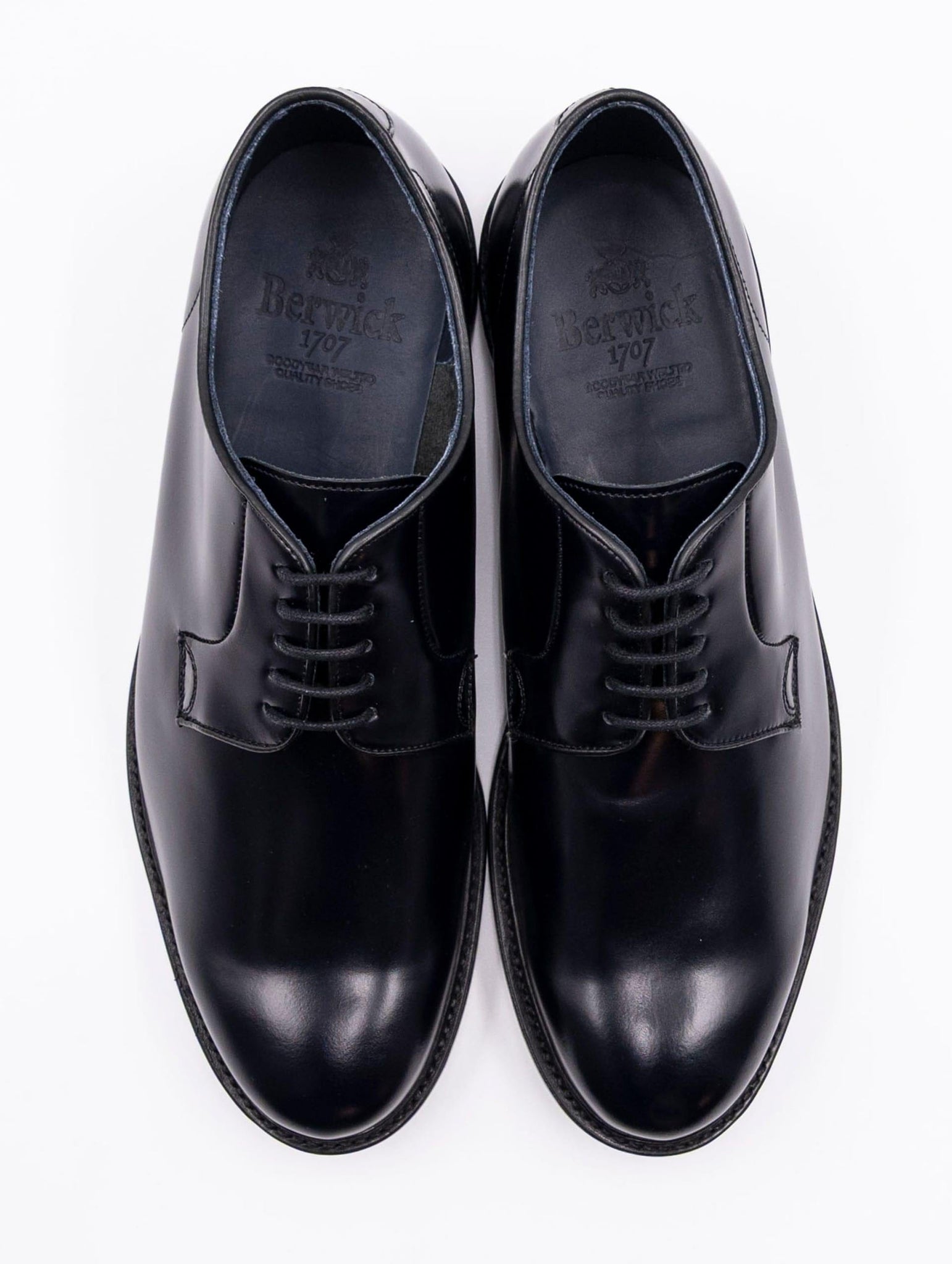 Stringata Berwick 1707 in Pelle Blu