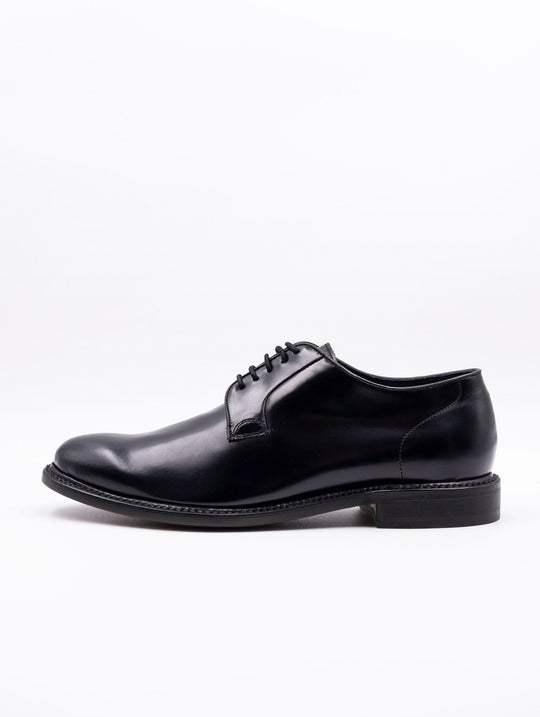 Schnürschuh Berwick 1707 aus blauem Leder