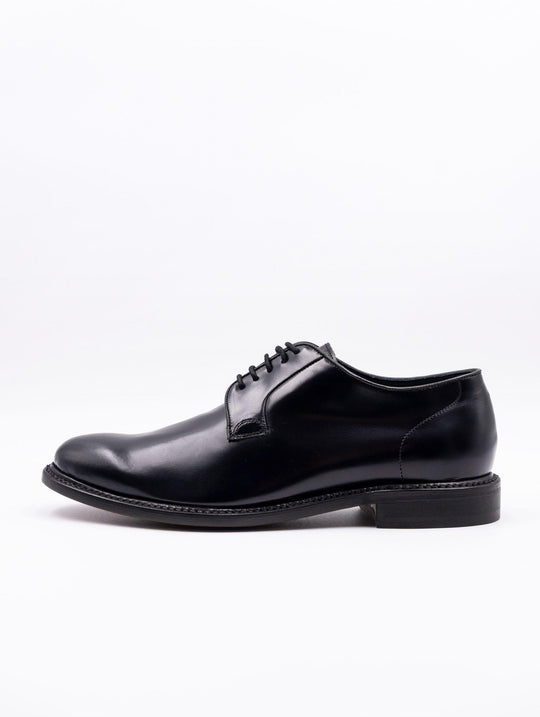 Schnürschuh Berwick 1707 aus blauem Leder