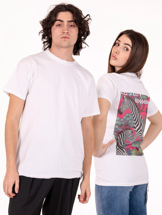 T-Shirt Al Ain in Cotone Bianca