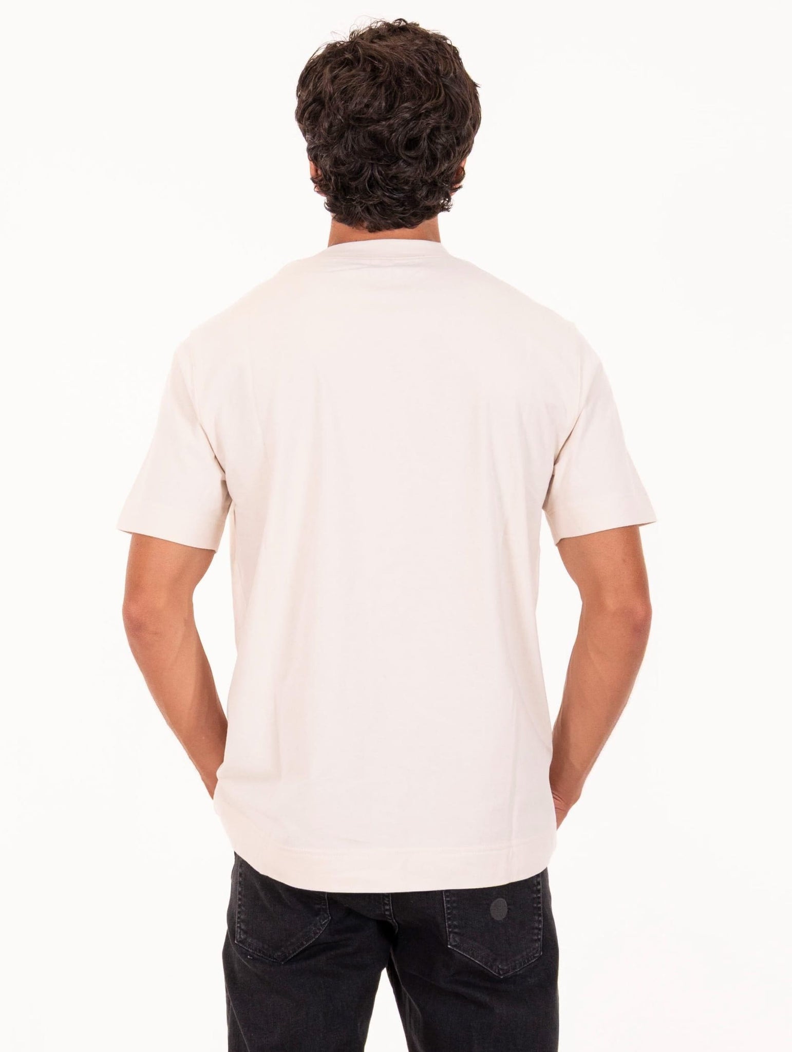 T-Shirt Circolo 1901 Raglan in Jersey Bianco