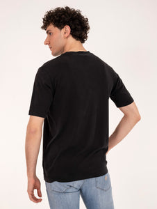 T-Shirt M/M Daniele Fiesoli Lupetto in Cupro Nero