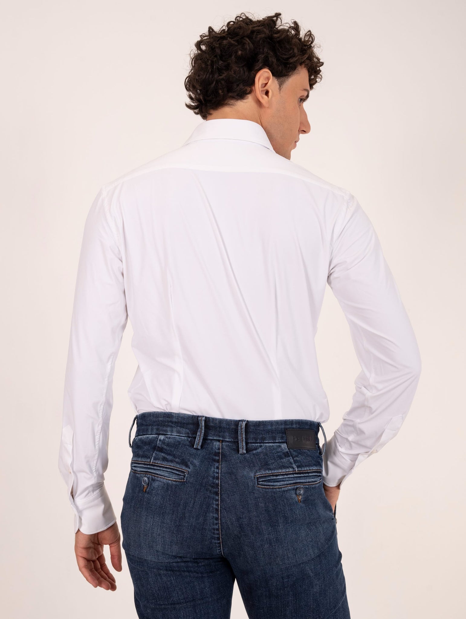 Tecno Camicia Orian Antibatterica Bianca