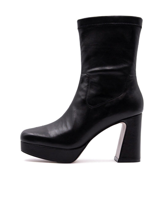 Tronchetto Bella Emanuelle Vee in Pelle Nero