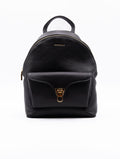 Zaino Beat Generation Coccinelle in Pelle Martellata Nero