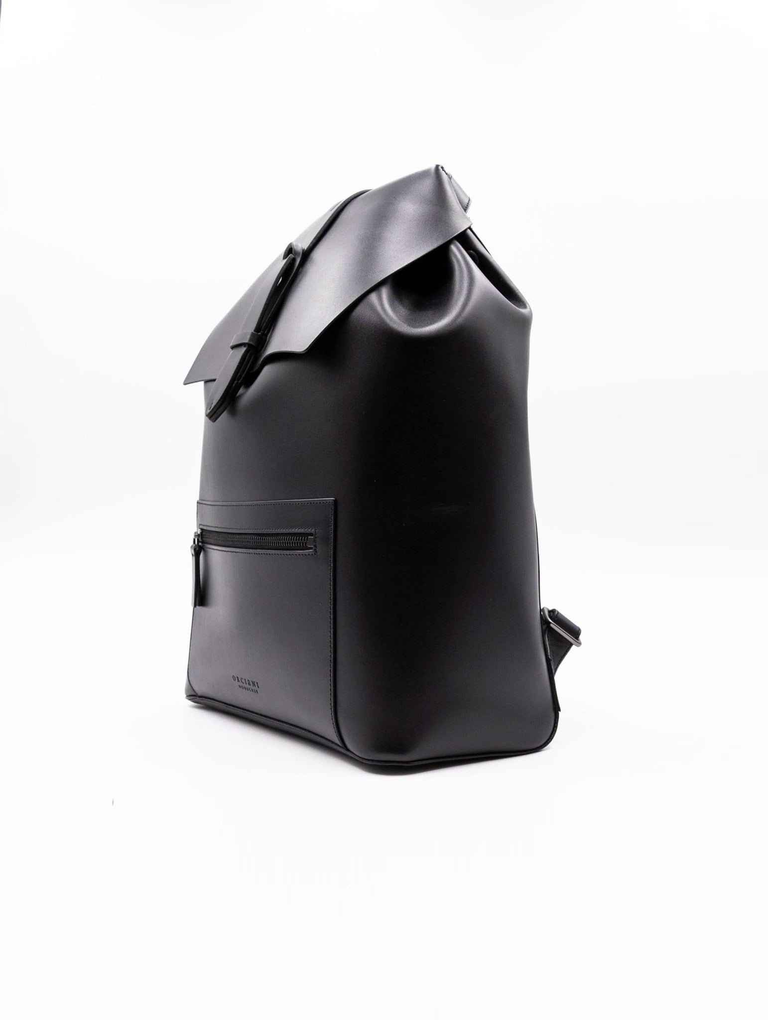 Zaino Nobuckle Orciani Alba in Pelle Nero