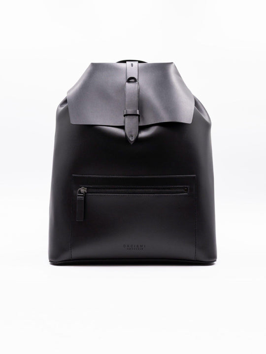 Zaino Nobuckle Orciani Alba in Pelle Nero