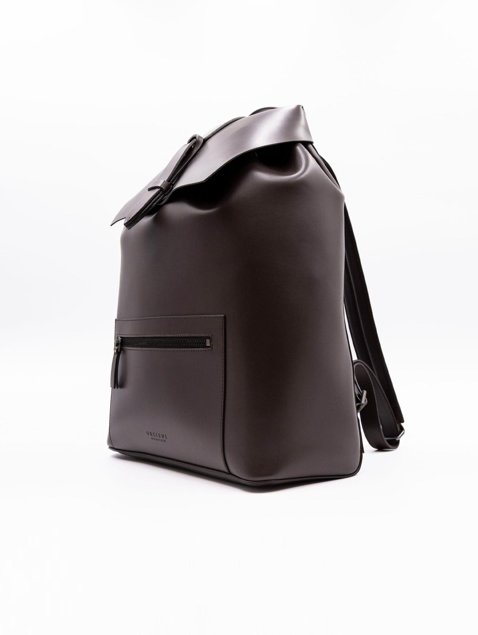 Zaino Nobuckle Orciani Alba in Pelle Testa di Moro