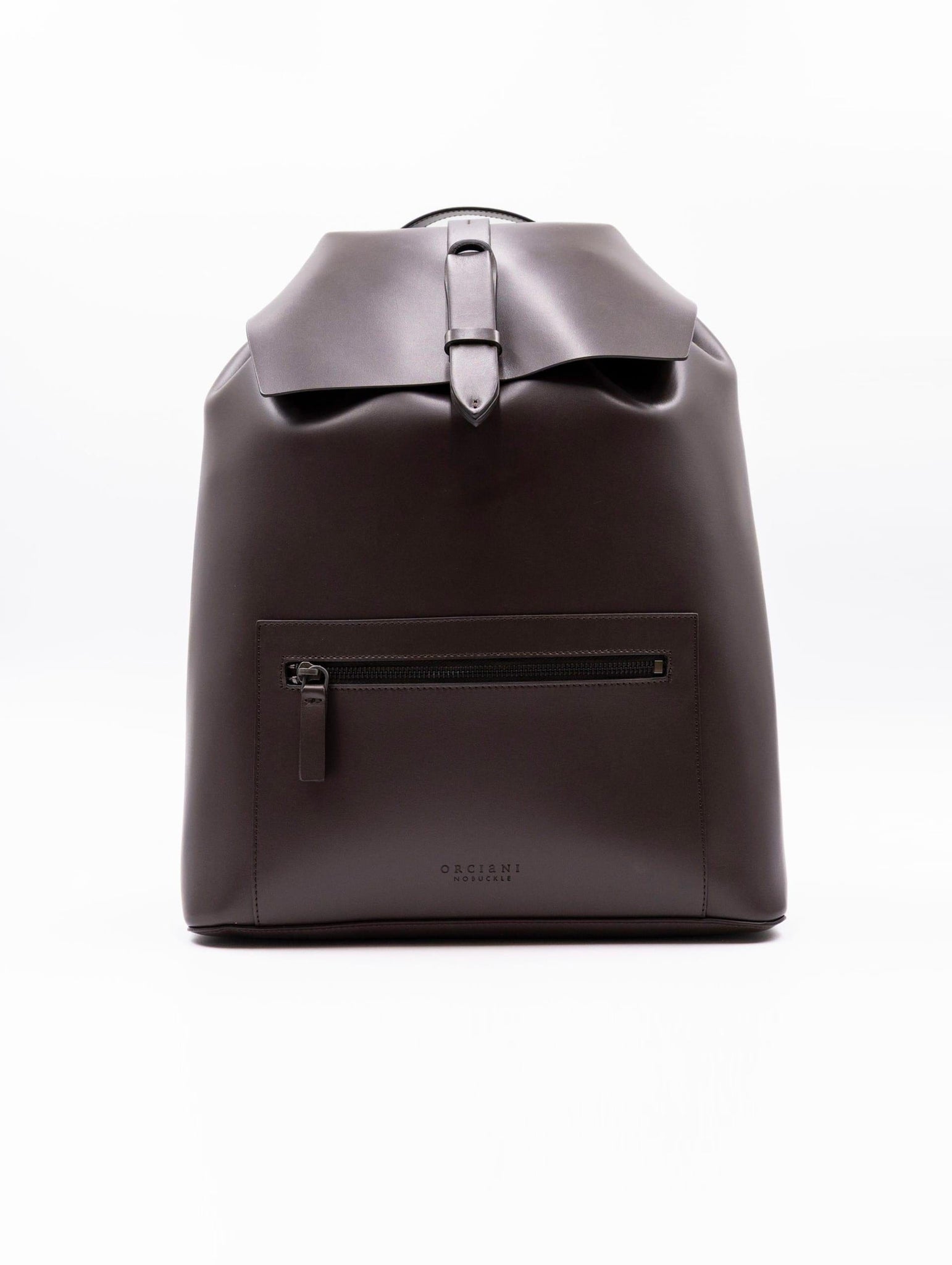 Zaino Nobuckle Orciani Alba in Pelle Testa di Moro