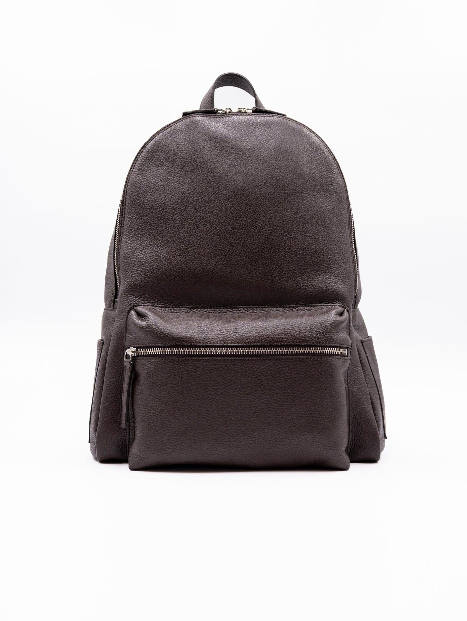 Zaino Orciani Micron in Pelle Ebano