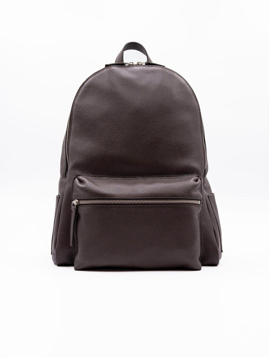 Zaino Orciani Micron in Pelle Ebano
