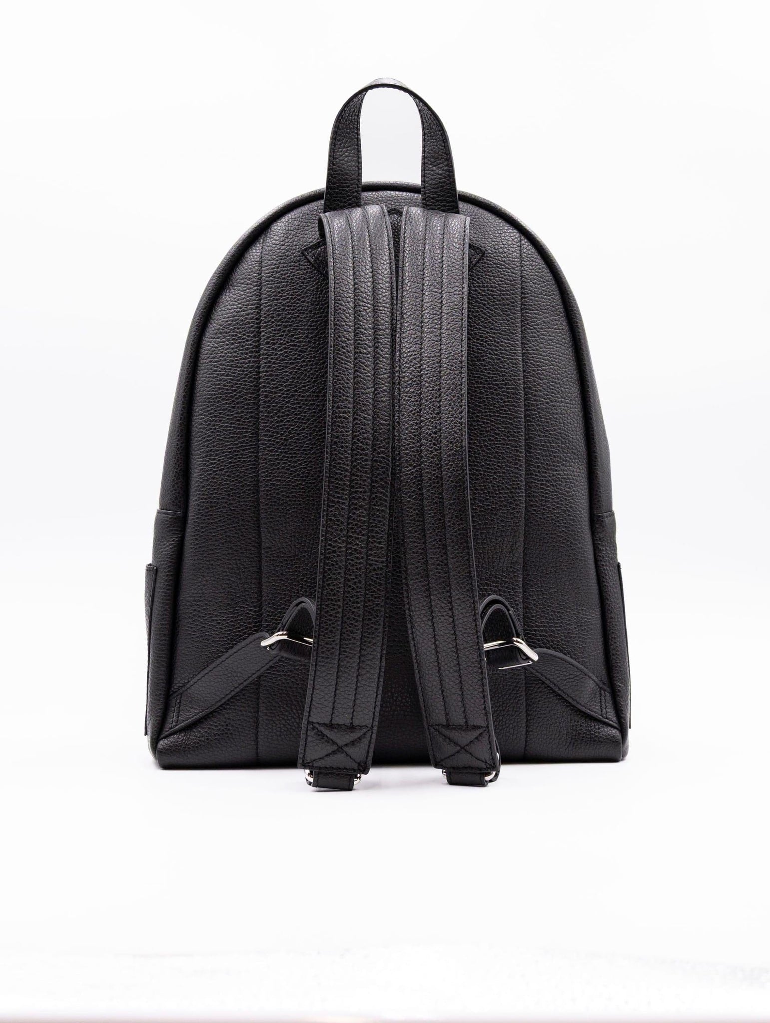 Zaino Orciani Micron in Pelle Nero