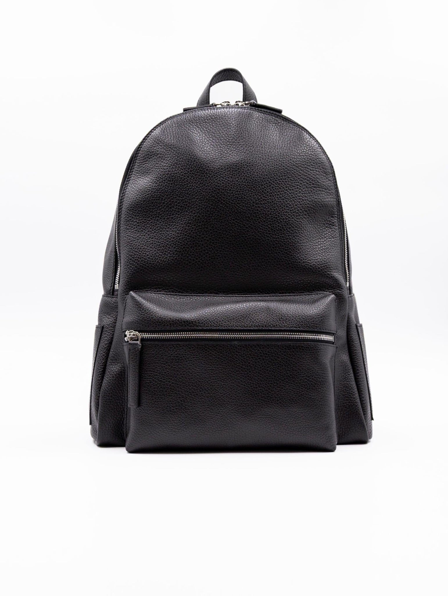 Zaino Orciani Micron in Pelle Nero