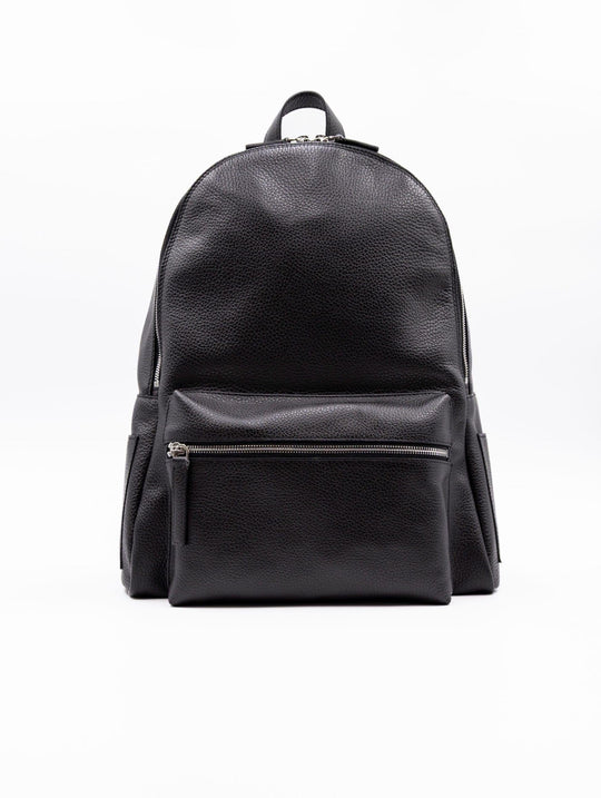 Zaino Orciani Micron in Pelle Nero