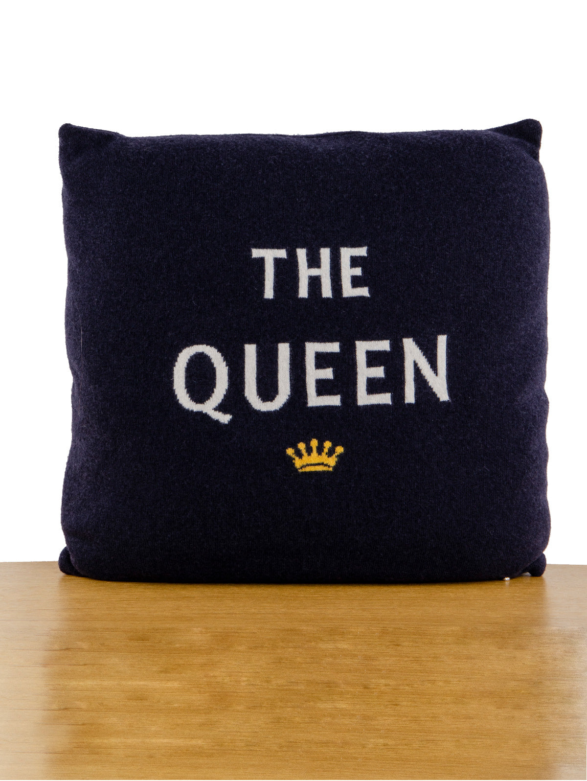 Altea Cushion with The Queen Embroidery