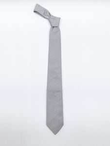 Cravatta in Seta Argento