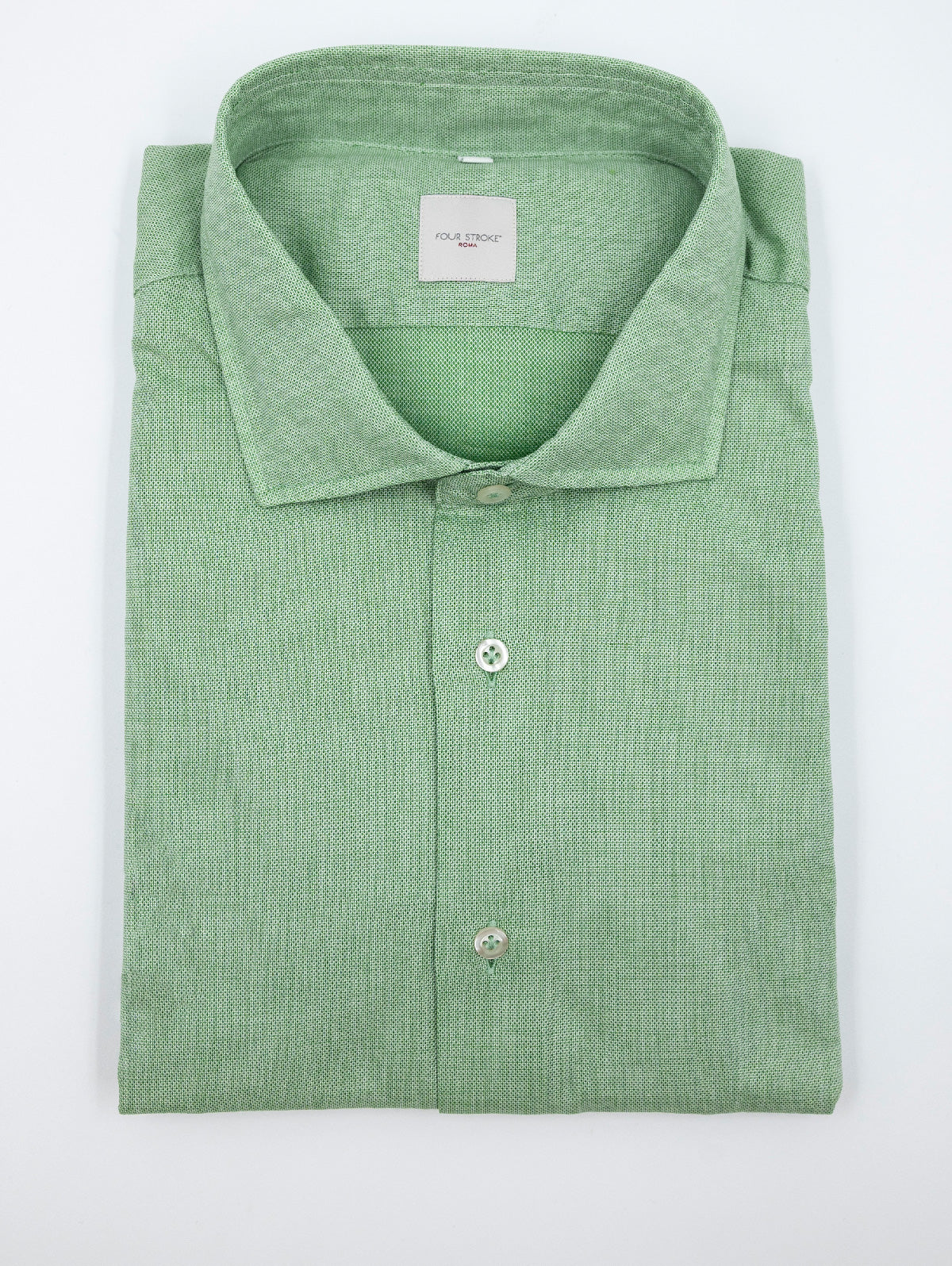 Camicia in Cotone Verde