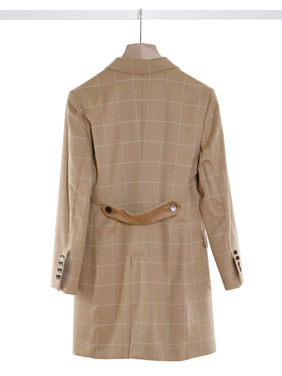 Marc Blanco Coat in Camel Cashmere