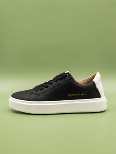 Sneakers Alexander Smith London Man in Pelle Nero