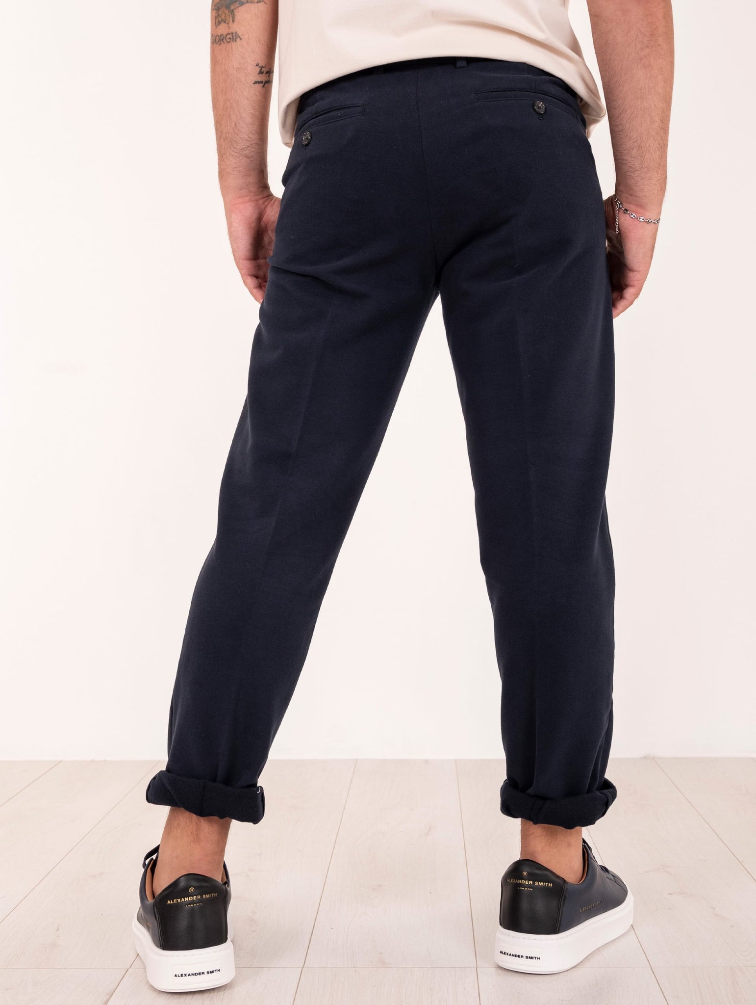 Pantalone Circolo 1901 in Jersey Blu
