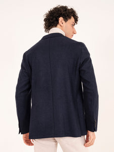 Giacca Four Stroke in Cashmere Blu Navy