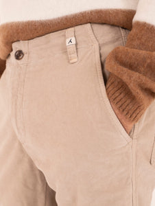 Pantalone Myths in Velluto a Coste Beige