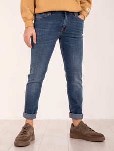 Jeans Roy Roger's World Trade in Denim Candiani Medio