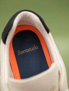 Sneaker Barracuda Phoneix in Pelle Bianca e Nera