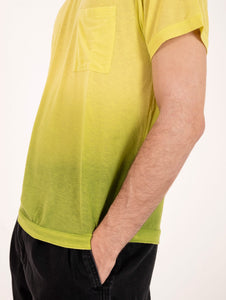 T-Shirt Daniele Fiesoli Degradè Misto Cashmere Acido e Lime