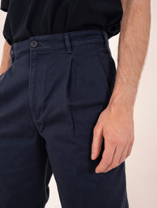 Pantalone Relaxed Dockers in Cotone Riciclato Navy