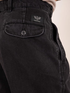 Jeans Relaxed Dockers in Cotone Nero