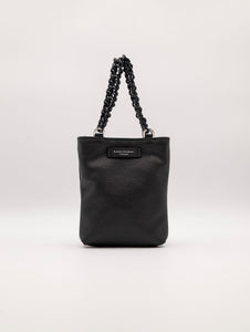 Minibag Camilla Gianni Chiarini in Pelle Martellata Nera