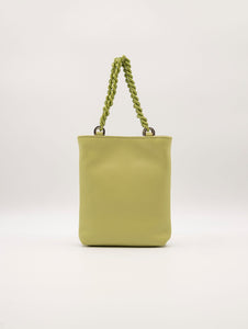 Minibag Camilla Gianni Chiarini in Pelle Martellata Verde Chiaro