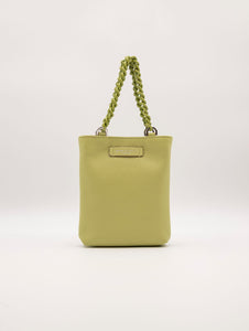 Minibag Camilla Gianni Chiarini in Pelle Martellata Verde Chiaro