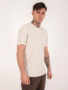 T-Shirt M/M H953 in Cotone e Modal Avorio