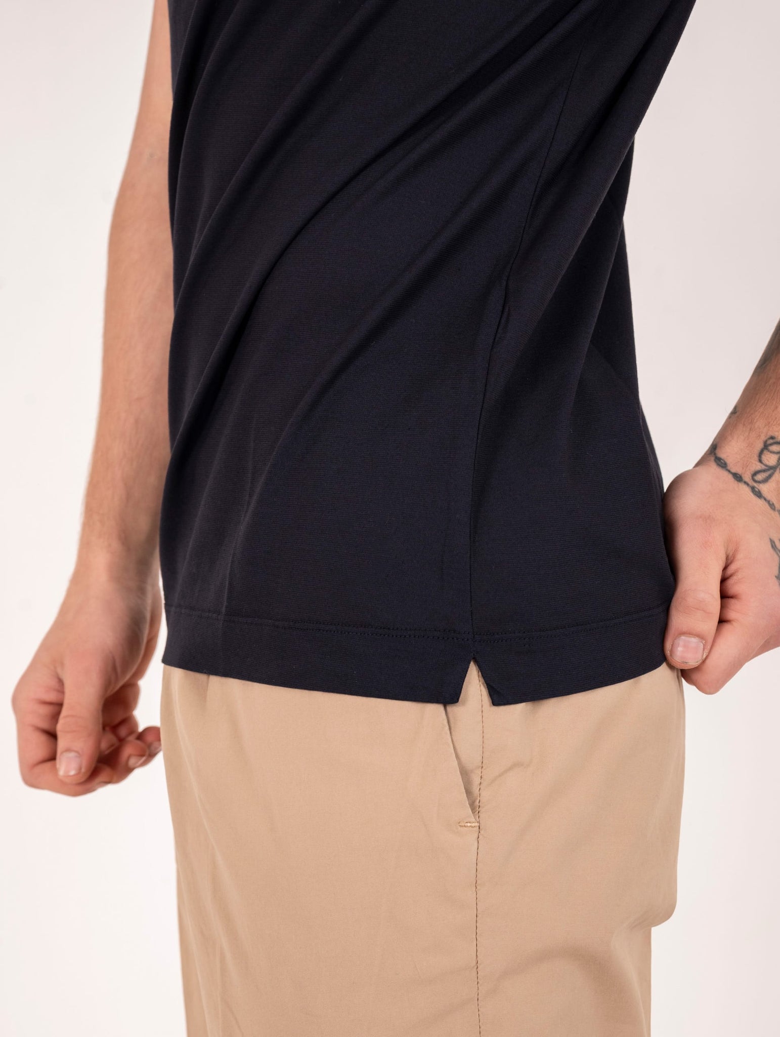 T-Shirt H953 in Cotone Navy